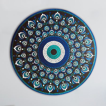 Crystal Evil Eye Wall Mount