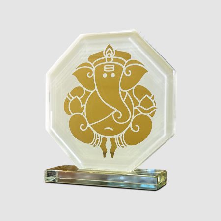Elegant Ganesha Spiritual Memento (Gold)